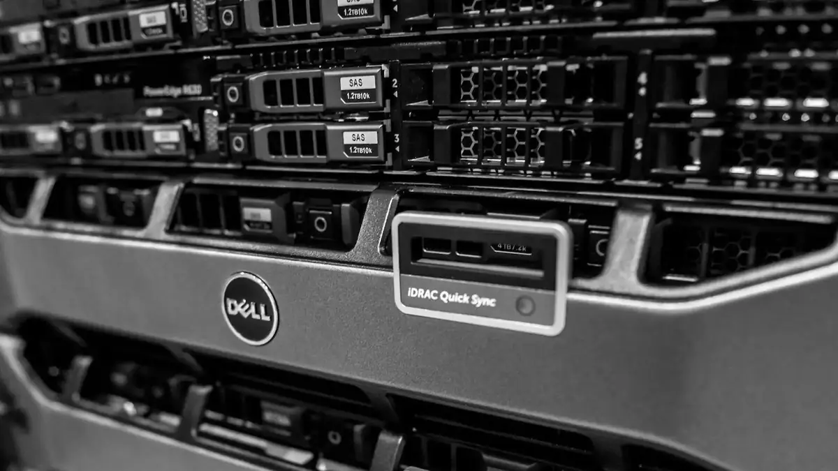 Serverrack under et event